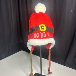 Red Santa Hat with Pom Pom